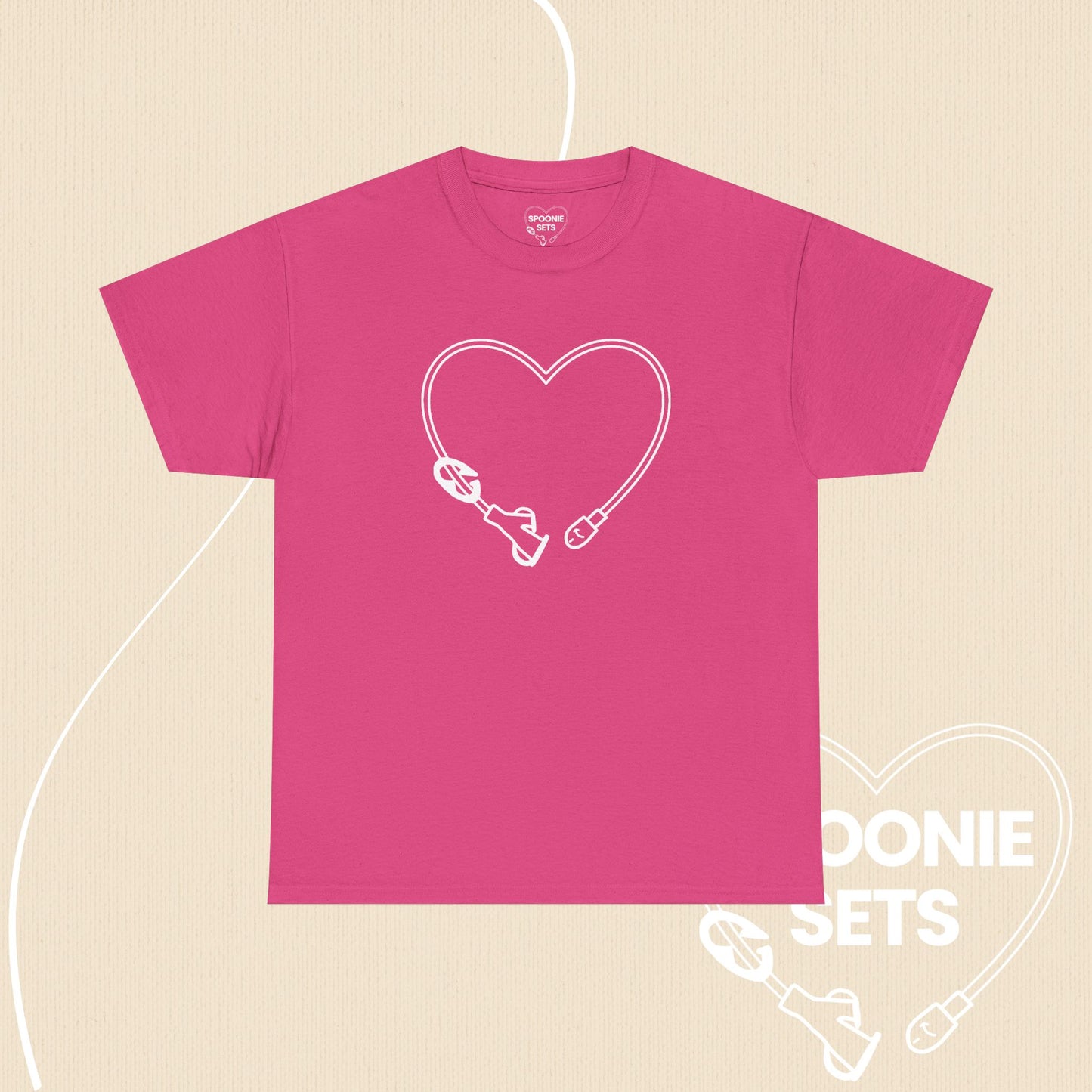 T-Shirt - Feeding Tube Heart - Medical Awareness Shirt, Chronic Illness Tee, G/J/NG/NJ Tube