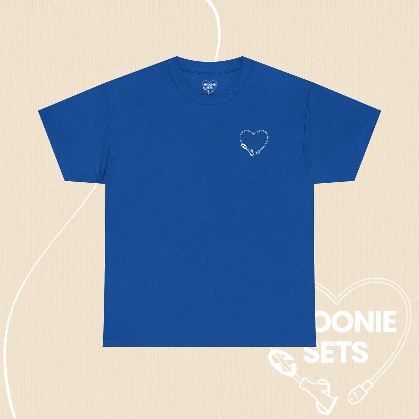 Heart Feeding Tube T-Shirt: Medical Awareness, Chronic Illness Tee