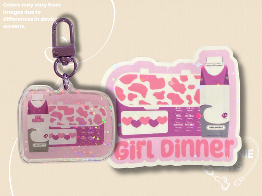 Girl Dinner Keychain Bundle - Infinity Version-1-Spoonie Sets