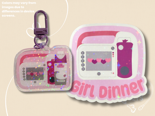Girl Dinner Keychain Bundle - Omni Version-1-Spoonie Sets