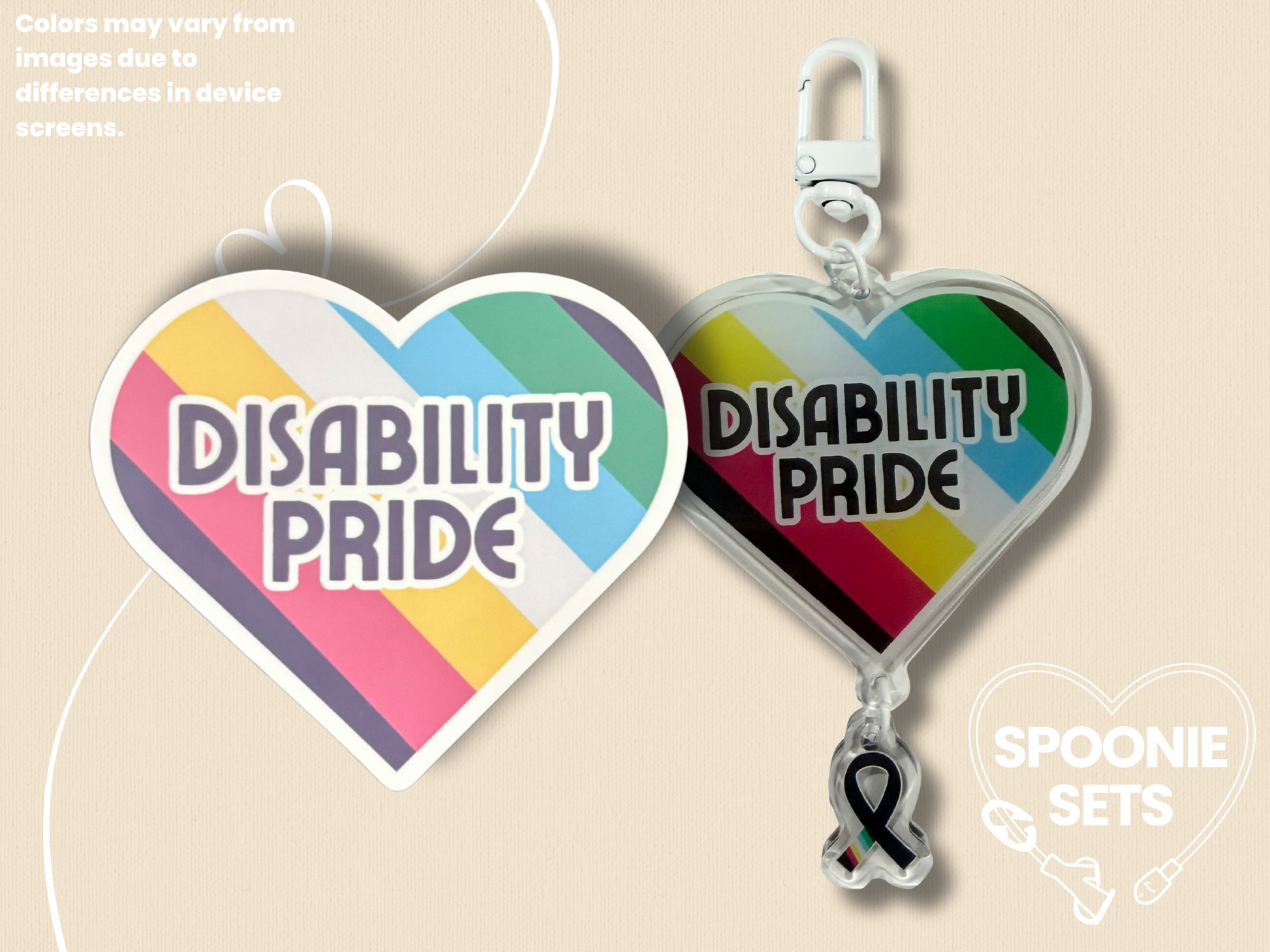 Disability Pride Heart Bundle-1-Spoonie Sets