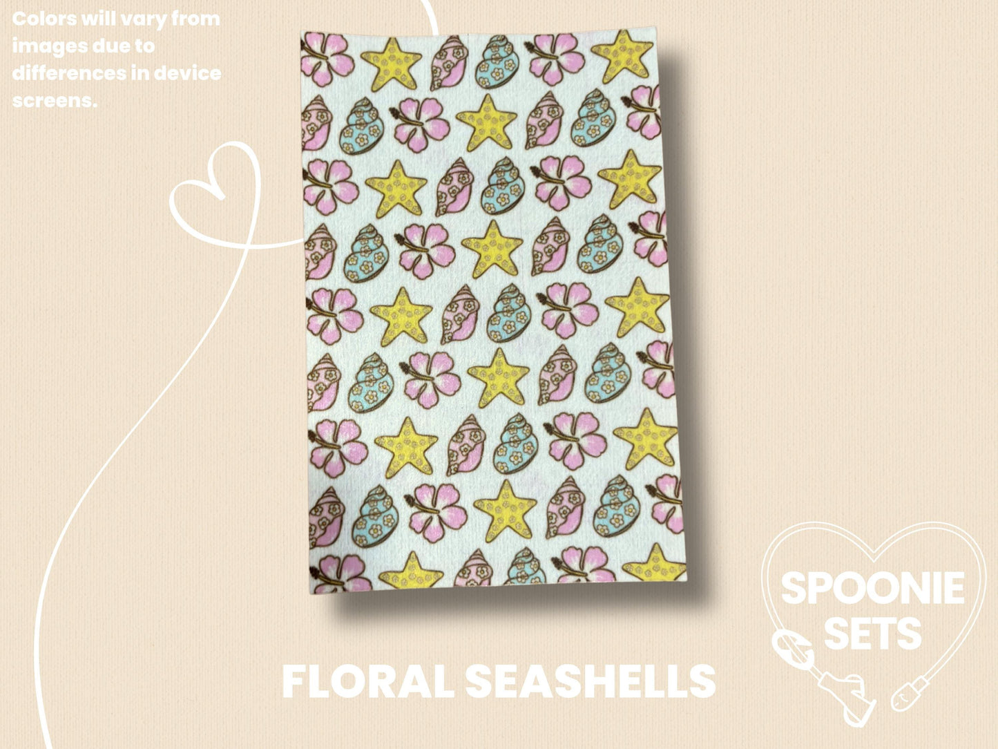 Summer Tubie Tape Collection: Floral, Seashells, Flip Flops