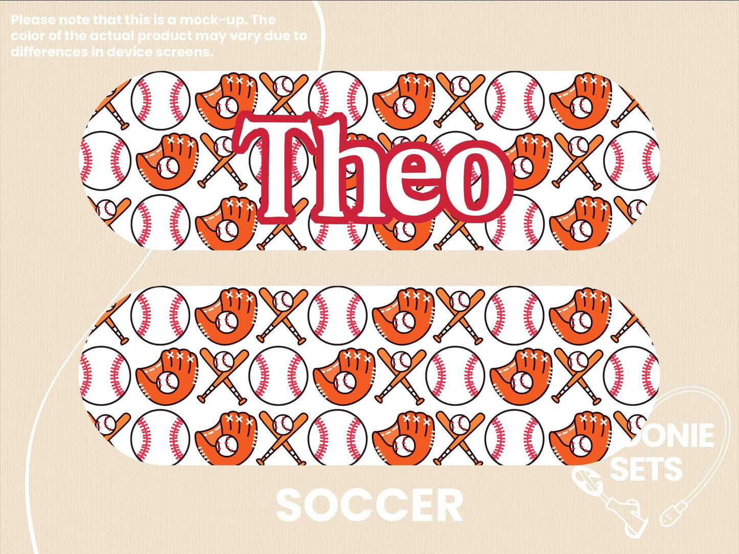 Feeding Tube Pump Sticker: Sports Theme - NG/NJ/G/GJ/J Tube Decoration
