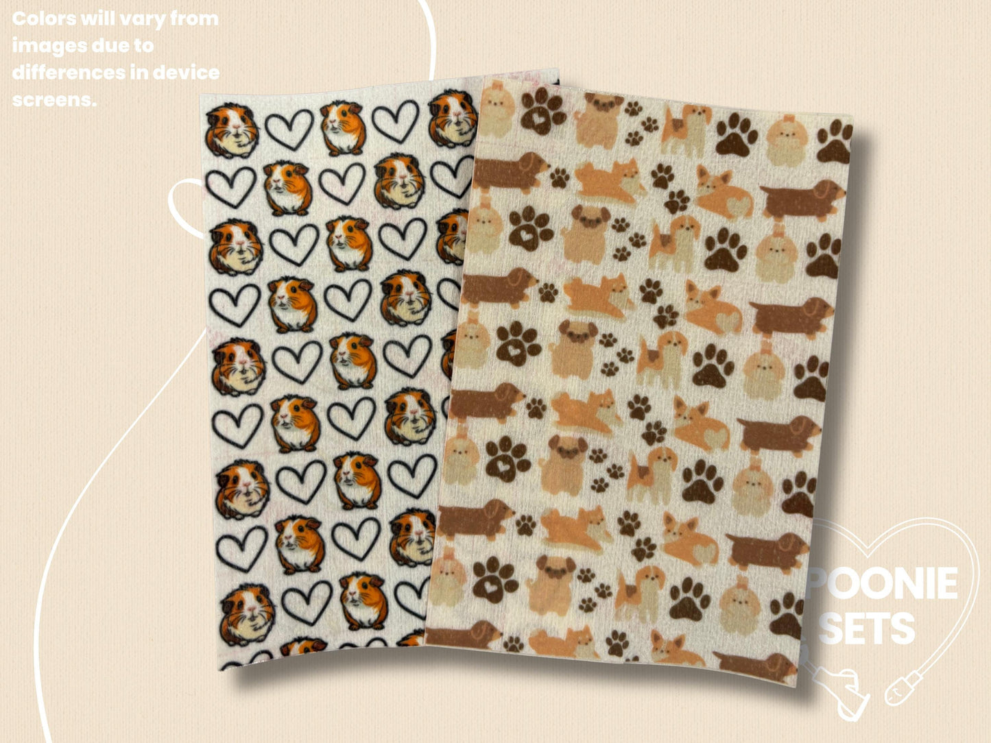Pet Print Tubie Tape: Guinea Pig, Dogs Feeding Tube & Central Line Decoration