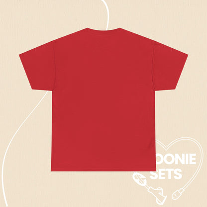 Christmas Feeding Tube Heart T-Shirt: Medical Awareness and Chronic Illness Shirt-T-Shirt-4-Spoonie Sets