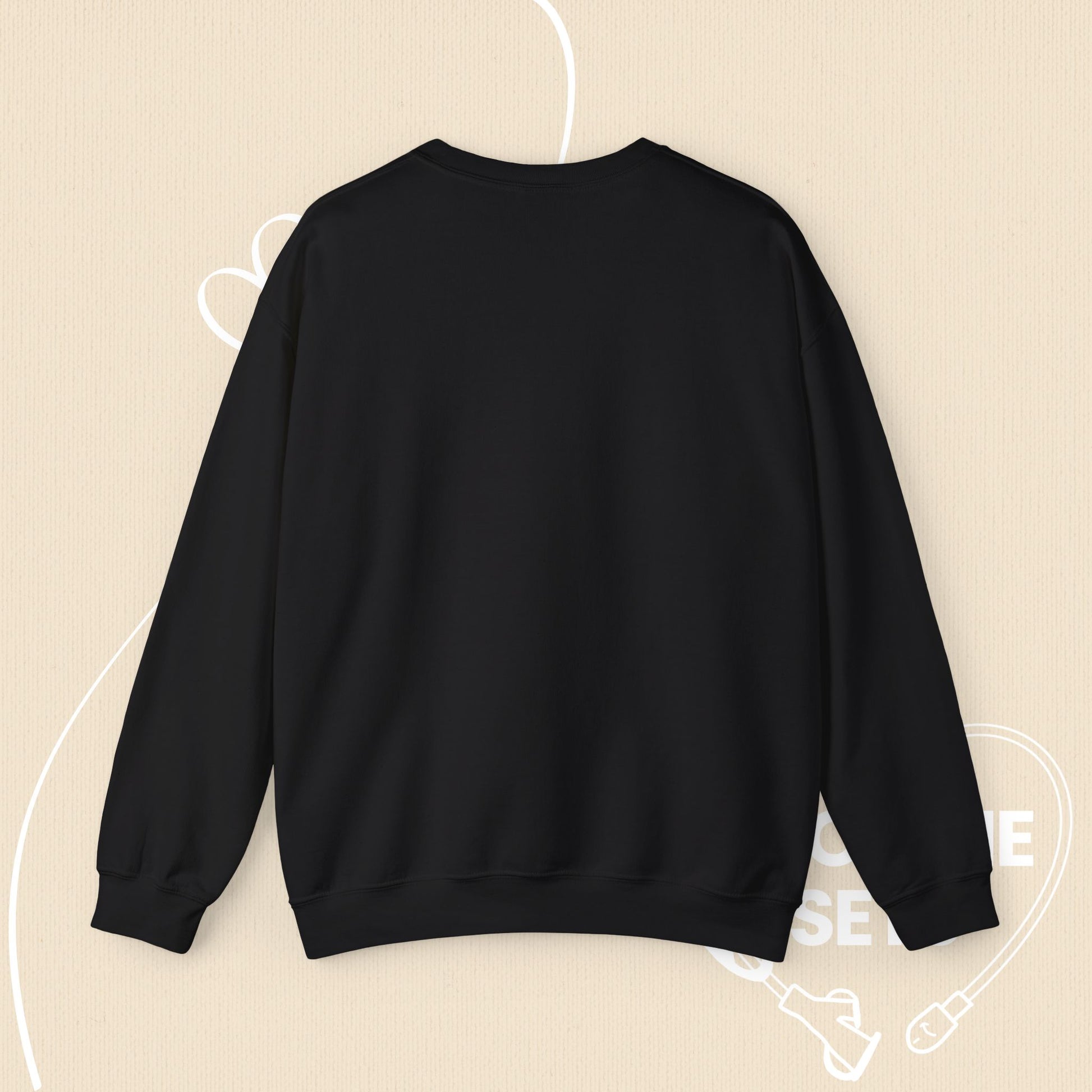 TPN Strong Heart Sweatshirt: Chronic Illness & Parenteral Nutrition Awareness-Sweatshirt-5-Spoonie Sets