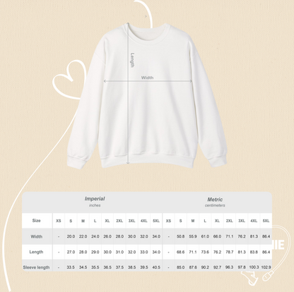 Tubie Strong Feeding Tube Heart Sweatshirt - Medical Awareness-Sweatshirt-9-Spoonie Sets