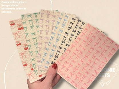 Coquette Tubie Tape: Pink, Purple, Blue, Black, Green Bows - Decorative Feeding Tube Tape-1-Spoonie Sets