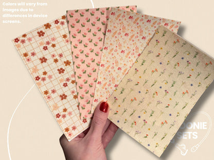 Floral Tubie Tape: Pink Tulips, Neutral Daisies, Wildflowers - Decorative Tape for Feeding Tubes-1-Spoonie Sets