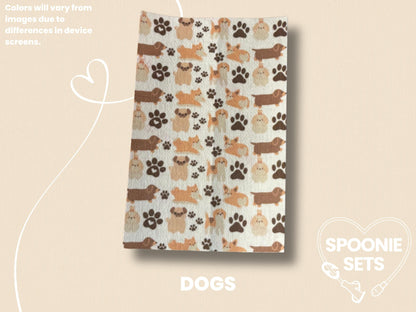 Pet Print Tubie Tape: Guinea Pig, Dogs Feeding Tube & Central Line Decoration-4-TPE-4X6-027-001-Dogs-4 x 6 Inches-Spoonie Sets