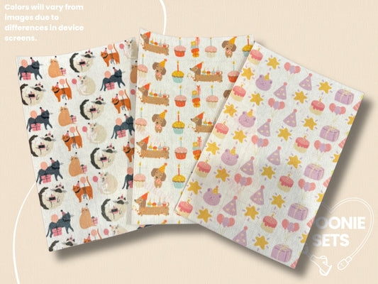 Birthday Tubie Tape: Dachshunds, Party, Cats for NG/NJ Feeding Tube/Central Line