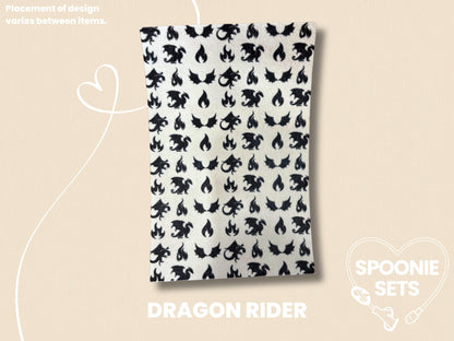 Bookish Tubie Tape: Book Series Inspired for Feeding Tube & Central Line-5-TPE-4X6-030-003-Dragon Rider-4 x 6 Inches-Spoonie Sets