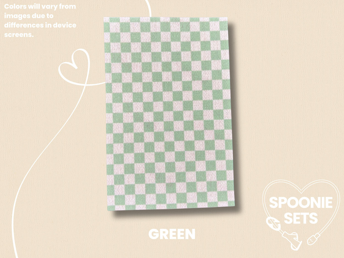 Checkered Print Tubie Tape: Pink, Purple, Green, Blue, Beige for Feeding Tube & Central Line