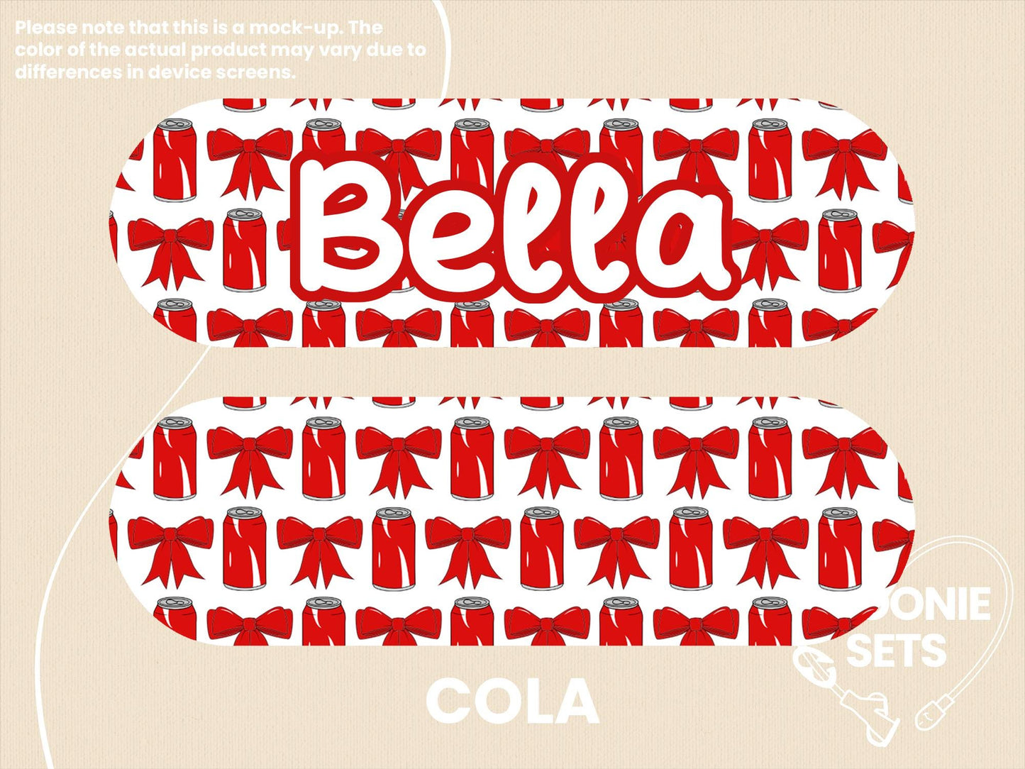 Feeding Tube Pump Sticker: Drinks Collection - Lemon Lime, Boba, Cola, Coffee