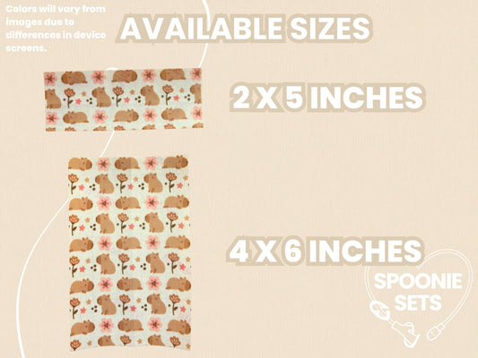 Pet Print Tubie Tape: Guinea Pig, Dogs Feeding Tube & Central Line Decoration