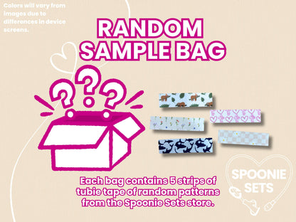 Tubie Tape: Sample Pack for NG/NJ Feeding Tube/Central Line-1-Spoonie Sets