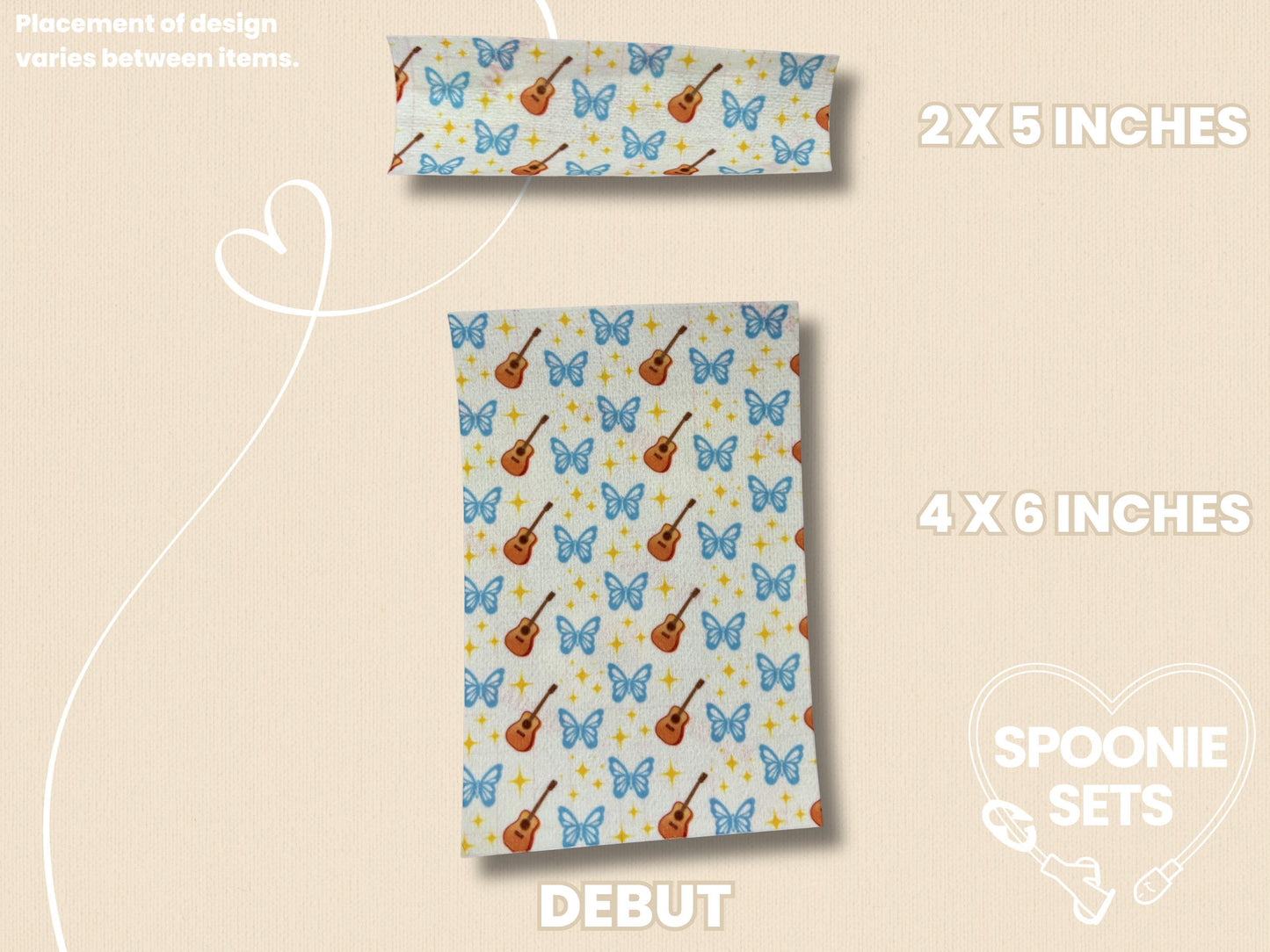 Decorative Tubie Tape: Album Collection Prints for Medical Devices-5-TPE-4X6-014-003-Debut-4 x 6 Inches-Spoonie Sets