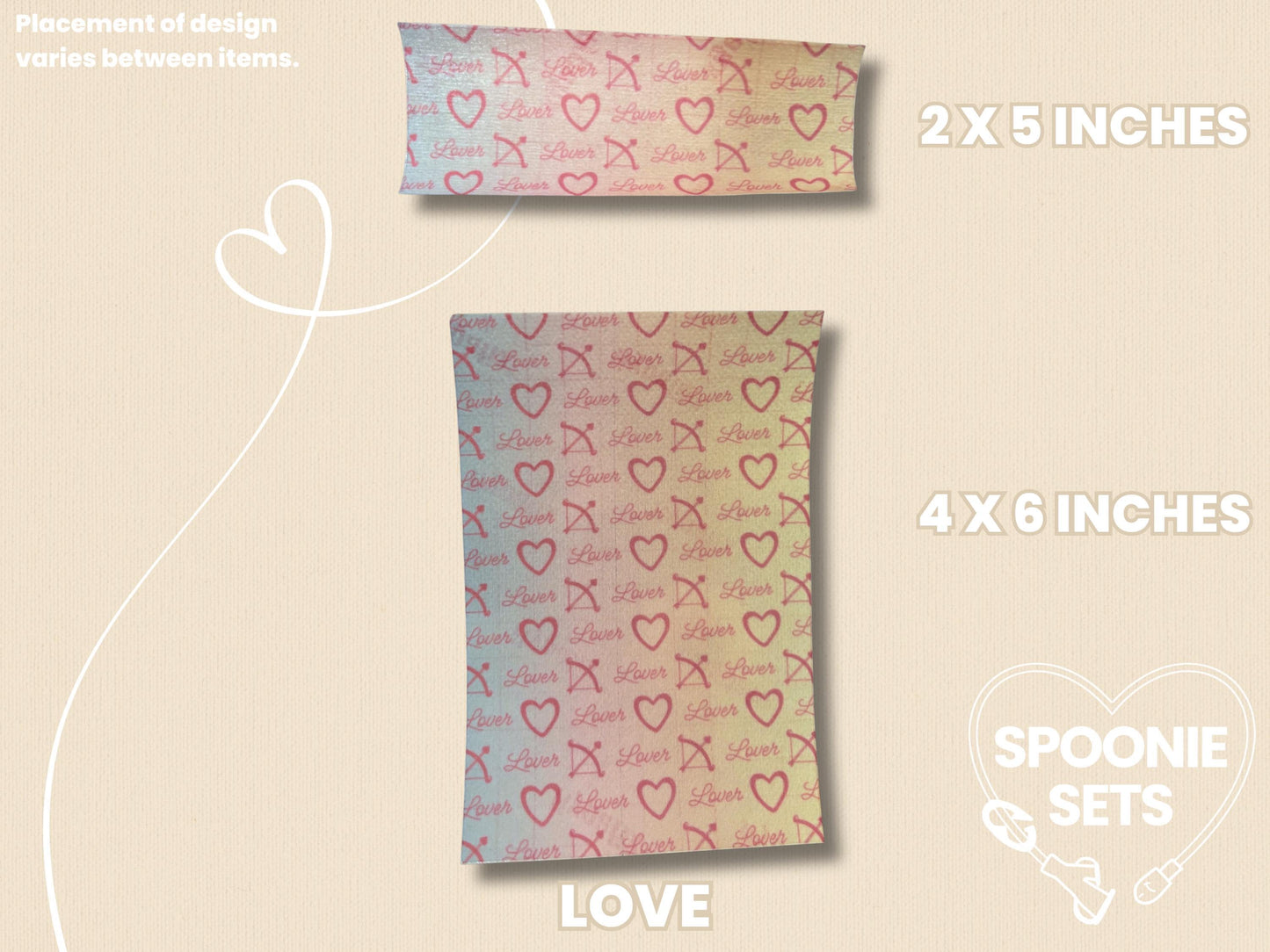 Decorative Tubie Tape: Album Collection Prints for Medical Devices-6-TPE-4X6-014-004-Love-4 x 6 Inches-Spoonie Sets