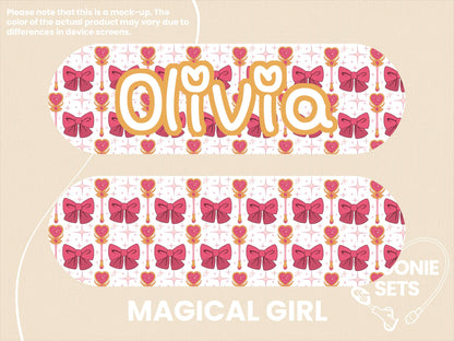 Feeding Tube Pump Sticker - Anime Collection (Ninja Shinobi, Magical Girl, Demon Swordsman) for NG/NJ/G/GJ/J Tube Infinity Joey