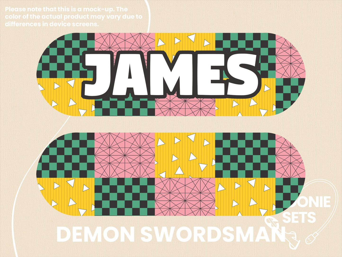 Feeding Tube Pump Sticker - Anime Collection (Ninja Shinobi, Magical Girl, Demon Swordsman) for NG/NJ/G/GJ/J Tube Infinity Joey