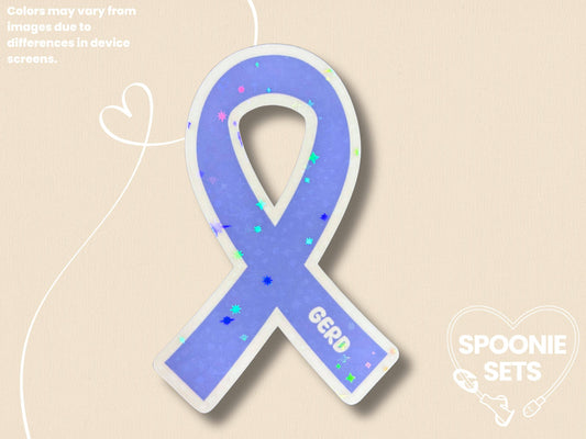 GERD Awareness Sticker: Spoonie Invisible Illness Decal