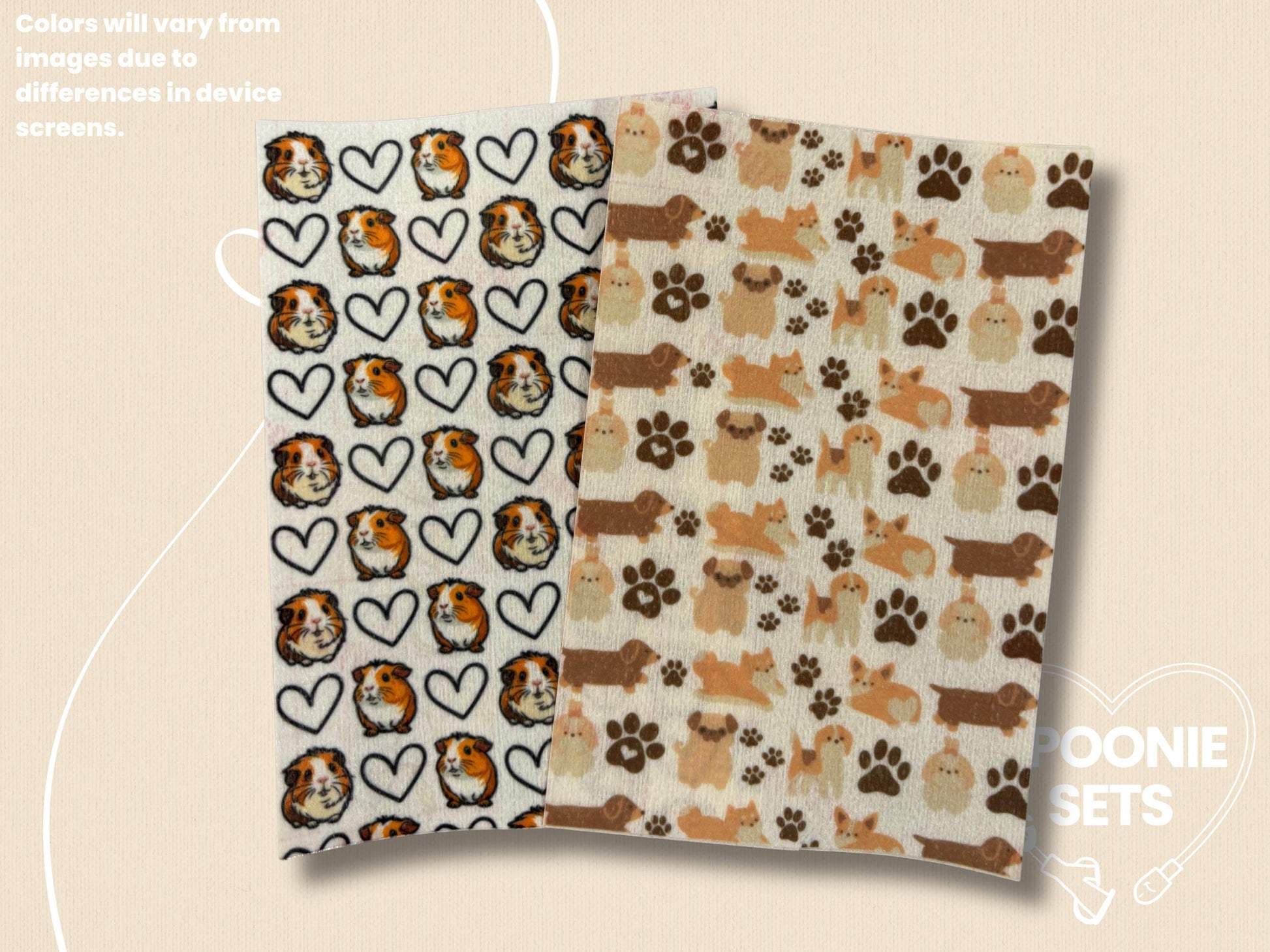 Pet Print Tubie Tape: Guinea Pig, Dogs Feeding Tube & Central Line Decoration