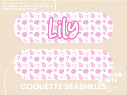 Feeding Tube TPN Pump Sticker: Summer Collection - Floral, Seashells, Flip Flops