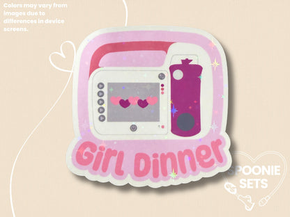 Girl Dinner Keychain Bundle - Omni Version-4-Spoonie Sets