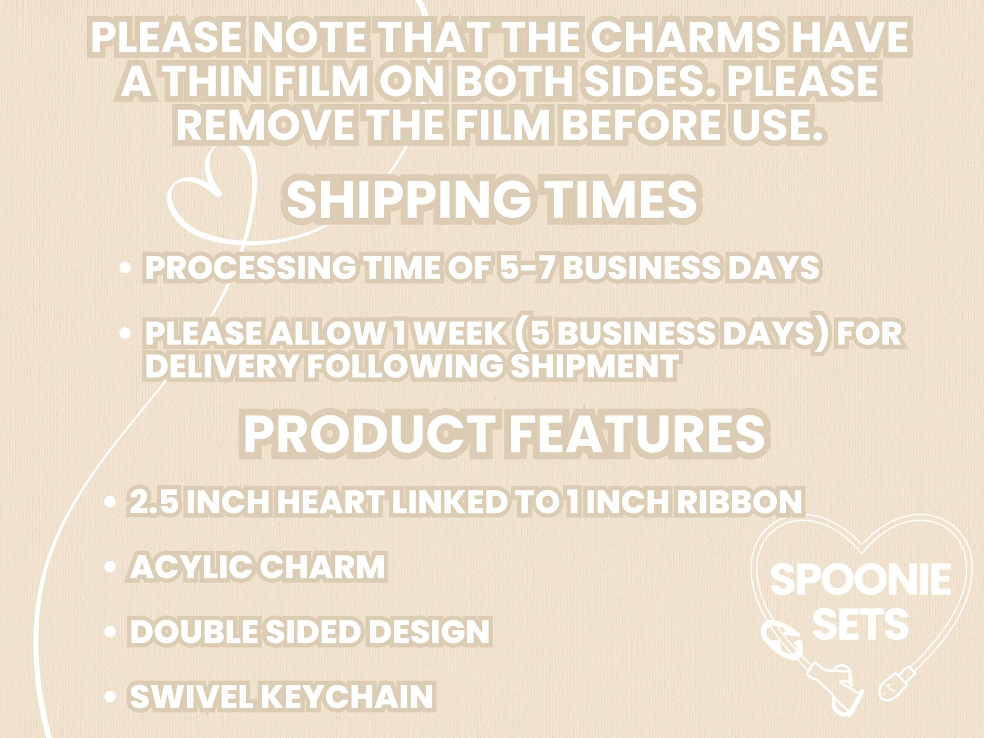 Disability Pride Heart Acrylic Charm Keychain: Awareness Ribbon-3-Spoonie Sets