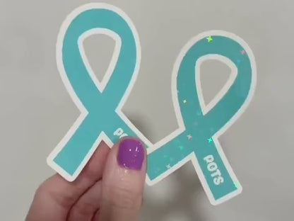 POTS Awareness Ribbon Sticker: Dysautonomia Awareness Decal